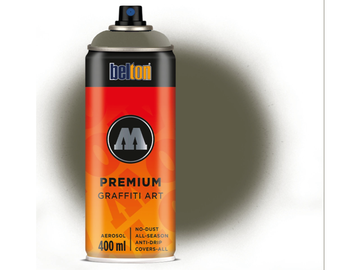 MOLOTOW BELTON PREMIUM 400ML 211 STONE GREY DARK 1