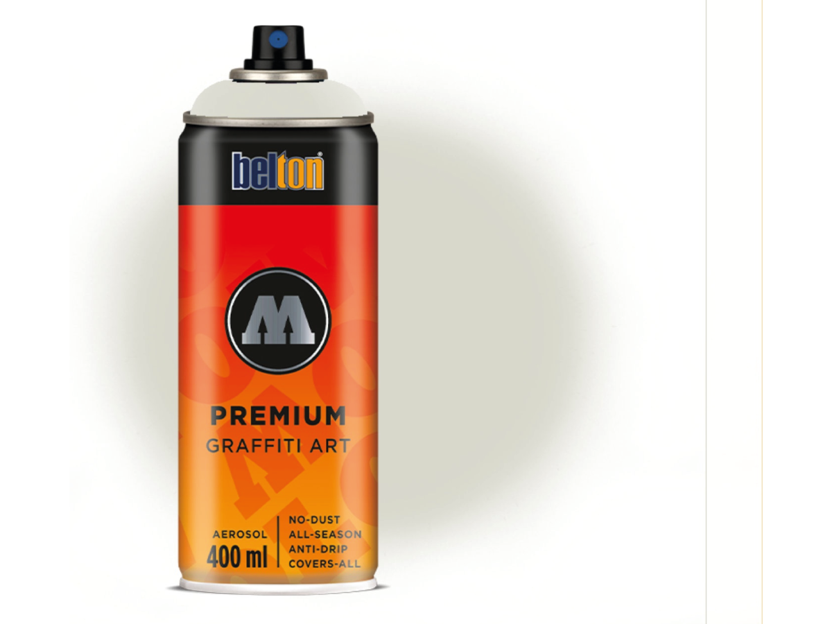 MOLOTOW BELTON PREMIUM 400ML 218 LIGHT GREY NEUTRAL 1