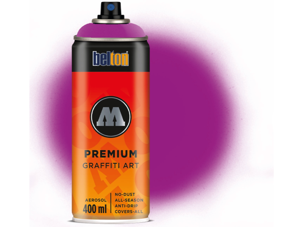 MOLOTOW BELTON PREMIUM 400ML 234-1 NEON VIOLET 1