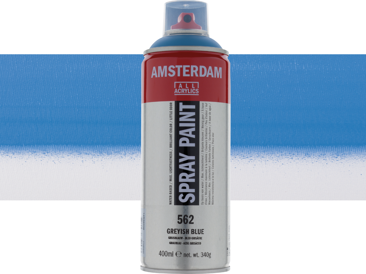 AMSTERDAM SPRAYPAINT 400ML 562 GRAUBLAU 1