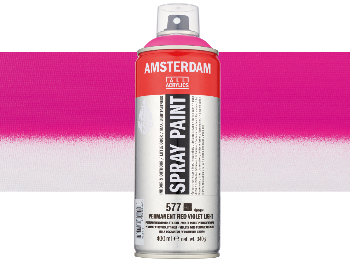 AMSTERDAM SPRAYPAINT 400ML 577 PERM.VIOLETT HELL 1
