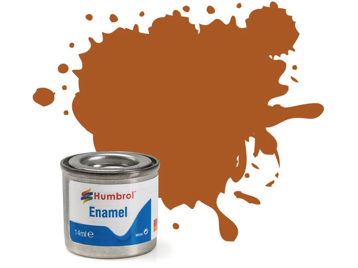 HUMBROL EMAILLE 14ML 009 HELLBRAUN GLANZ 1