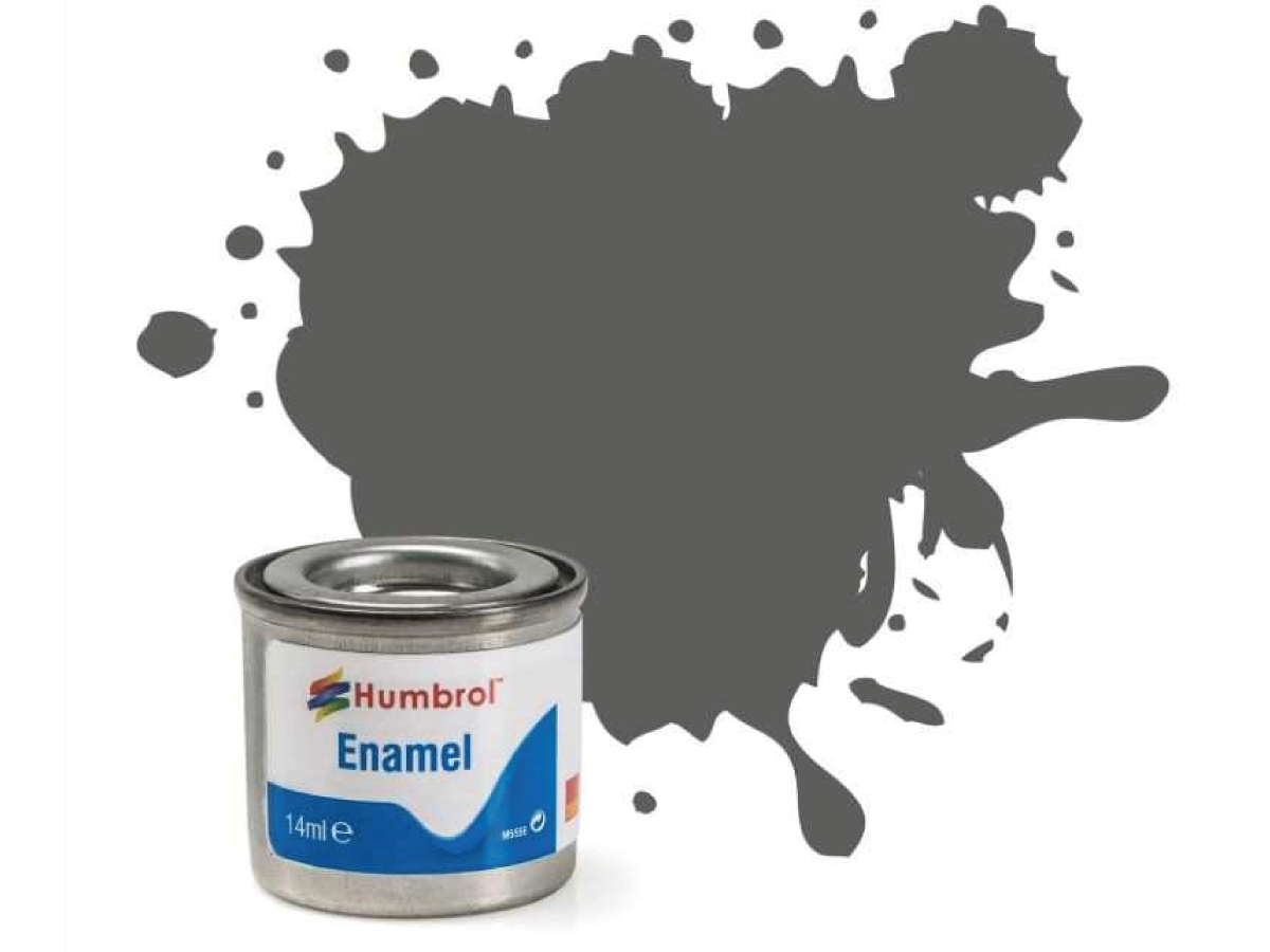 HUMBROL EMAILLE 14ML 031 SCHIEFERGRAU MATT 1