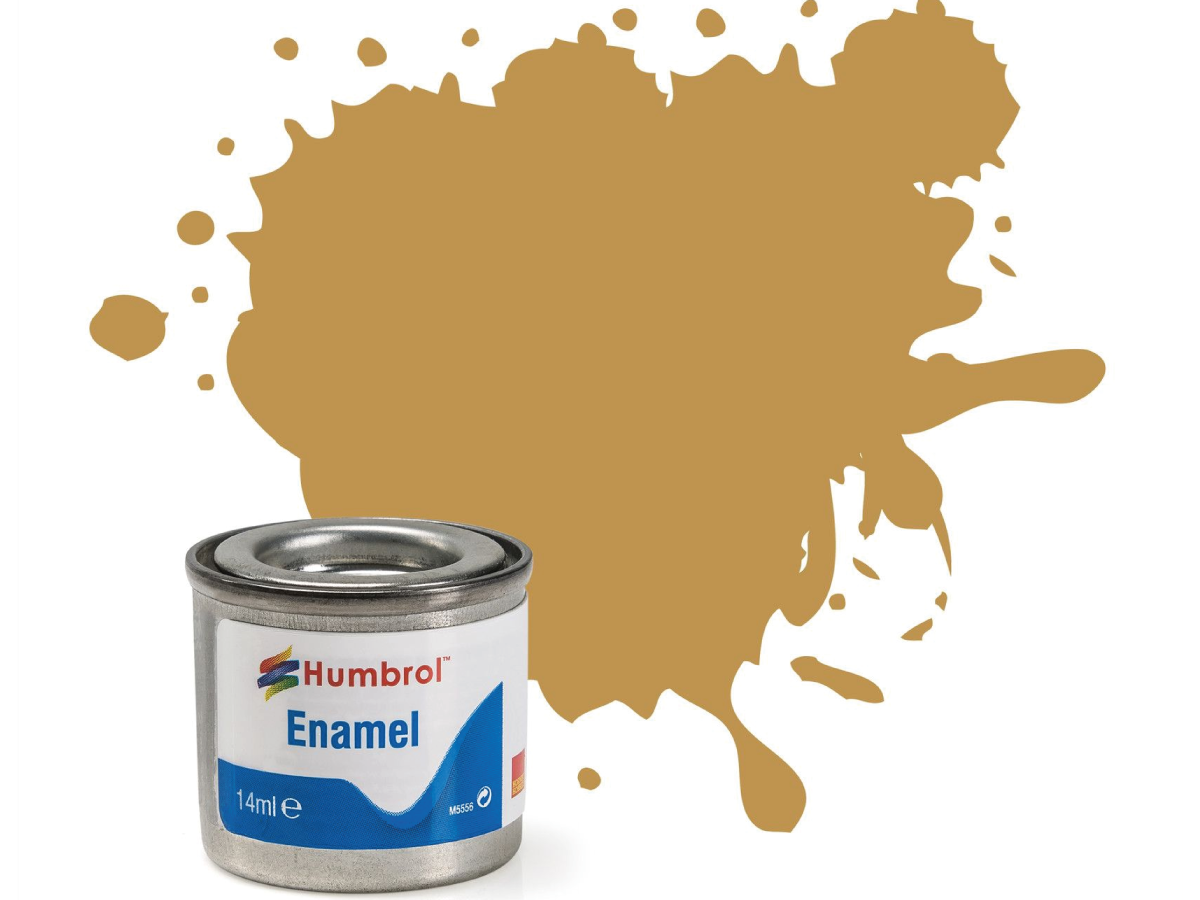 HUMBROL EMAILLE 14ML 093 WÜSTENGELB MATT 1
