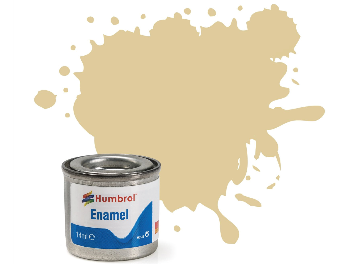 HUMBROL EMAILLE 14ML 121 BEIGEGRAU MATT 1