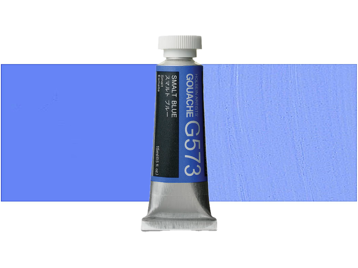 HOLBEIN ARTISTS' GOUACHE 15ML SMALT BLUE G573 1
