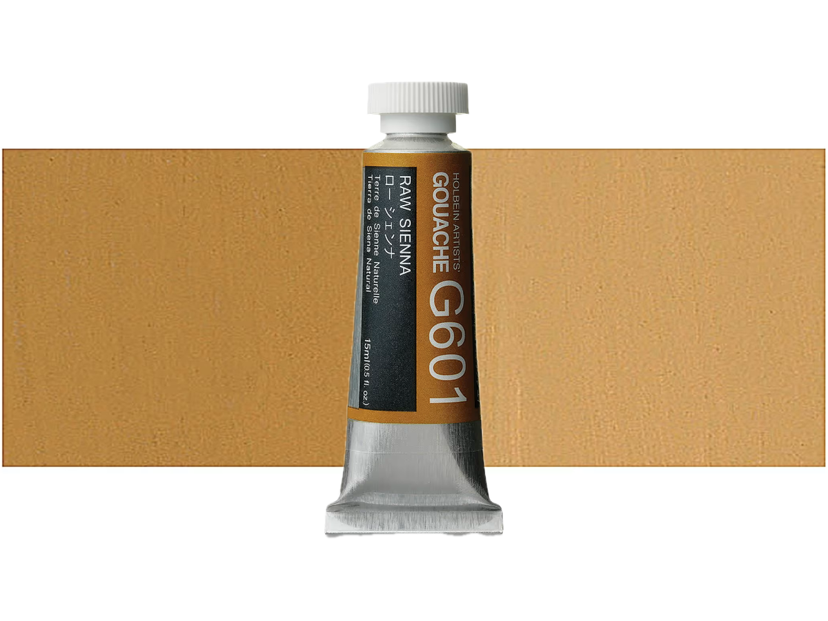 HOLBEIN ARTISTS' GOUACHE 15ML RAW SIENNA G601 1