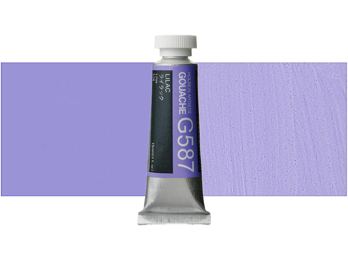HOLBEIN ARTISTS' GOUACHE 15ML LILAC G587 1