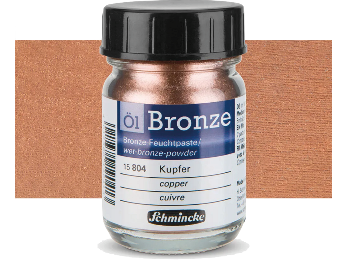 SCHMINCKE OIL BRONZE 50ML COPPER 804 1