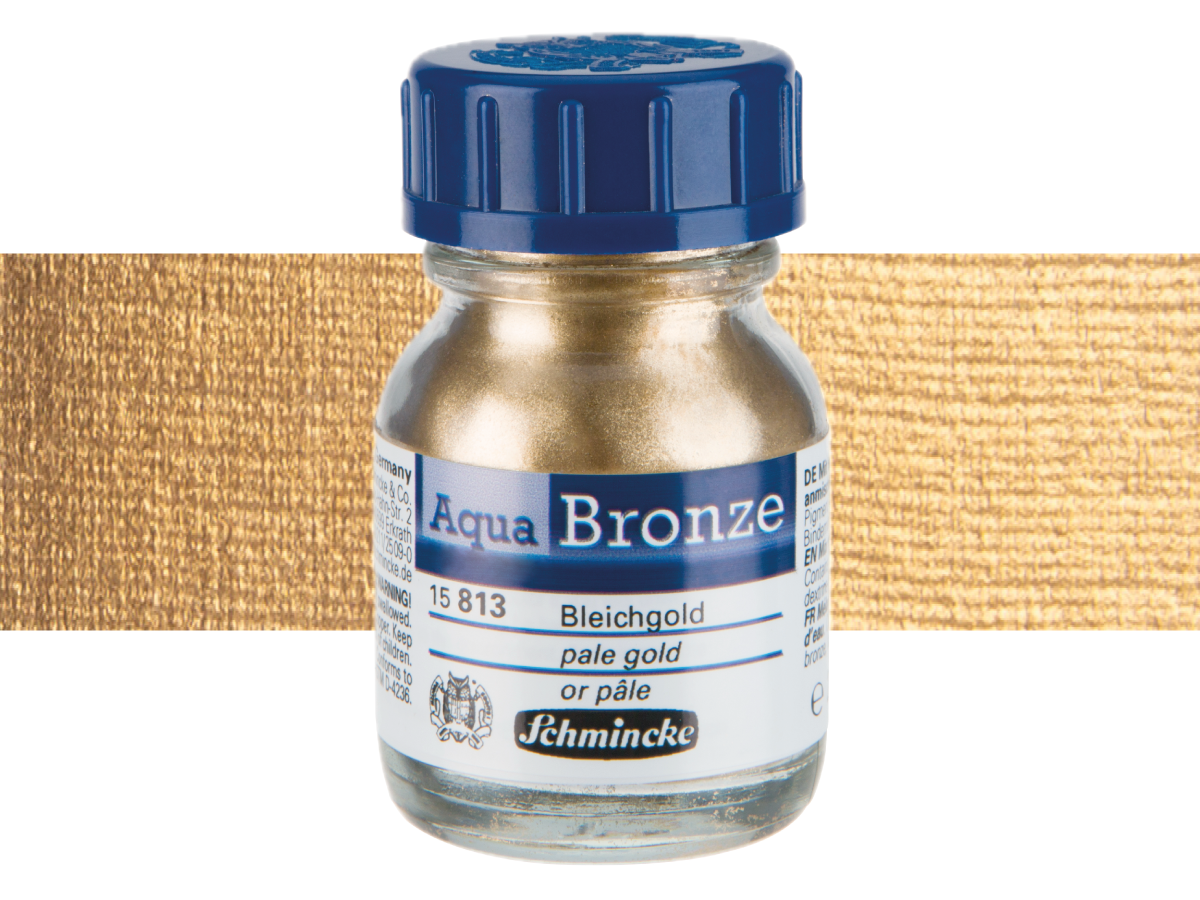 SCHMINCKE AQUA-BRONZE 20ML 813 BLEICHGOLD 1