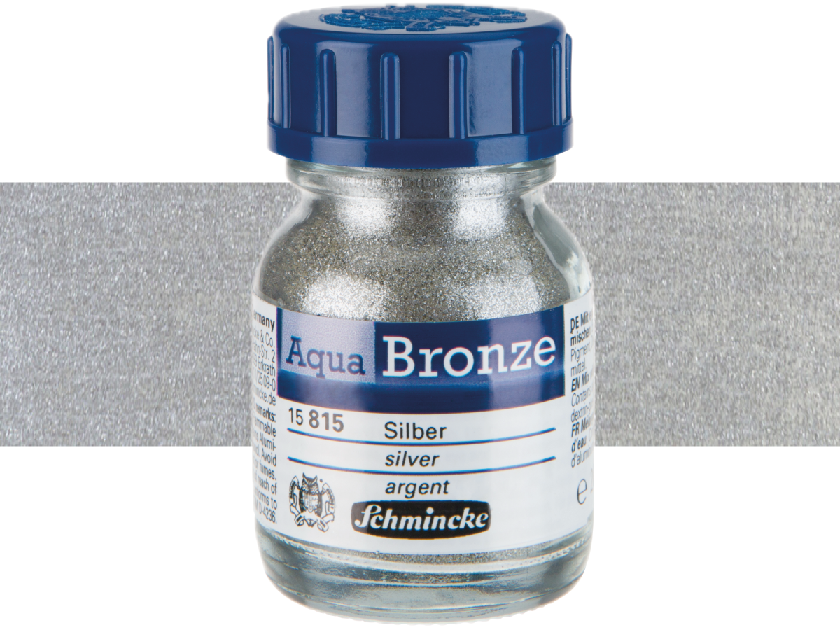 SCHMINCKE AQUA BRONZE 20ML 815 SILVER 1