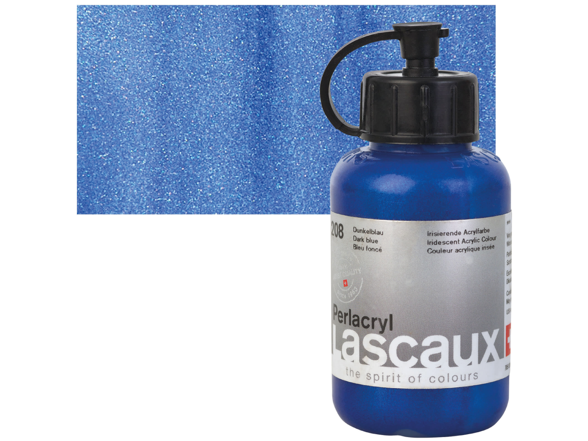 LASCAUX PERLACRYL 85ML 208 DUNKELBLAU 1