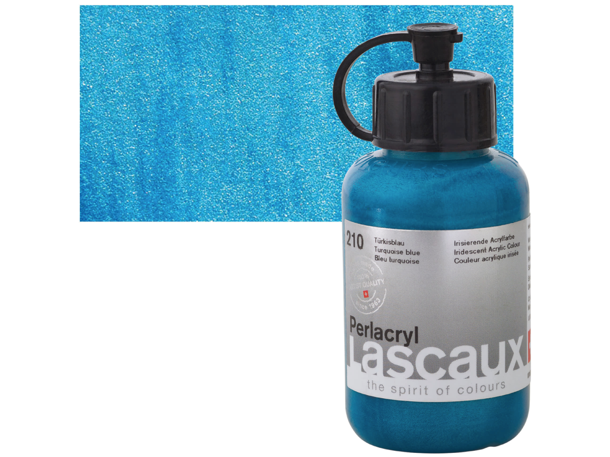 LASCAUX PERLACRYL 85ML 210 TURKISBLAU 1
