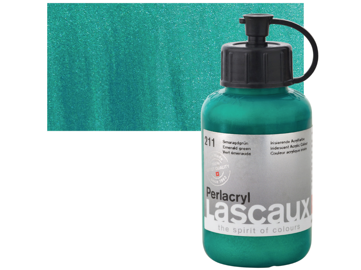 LASCAUX PERLACRYL 85ML 211 SMARAGDGRUN 1