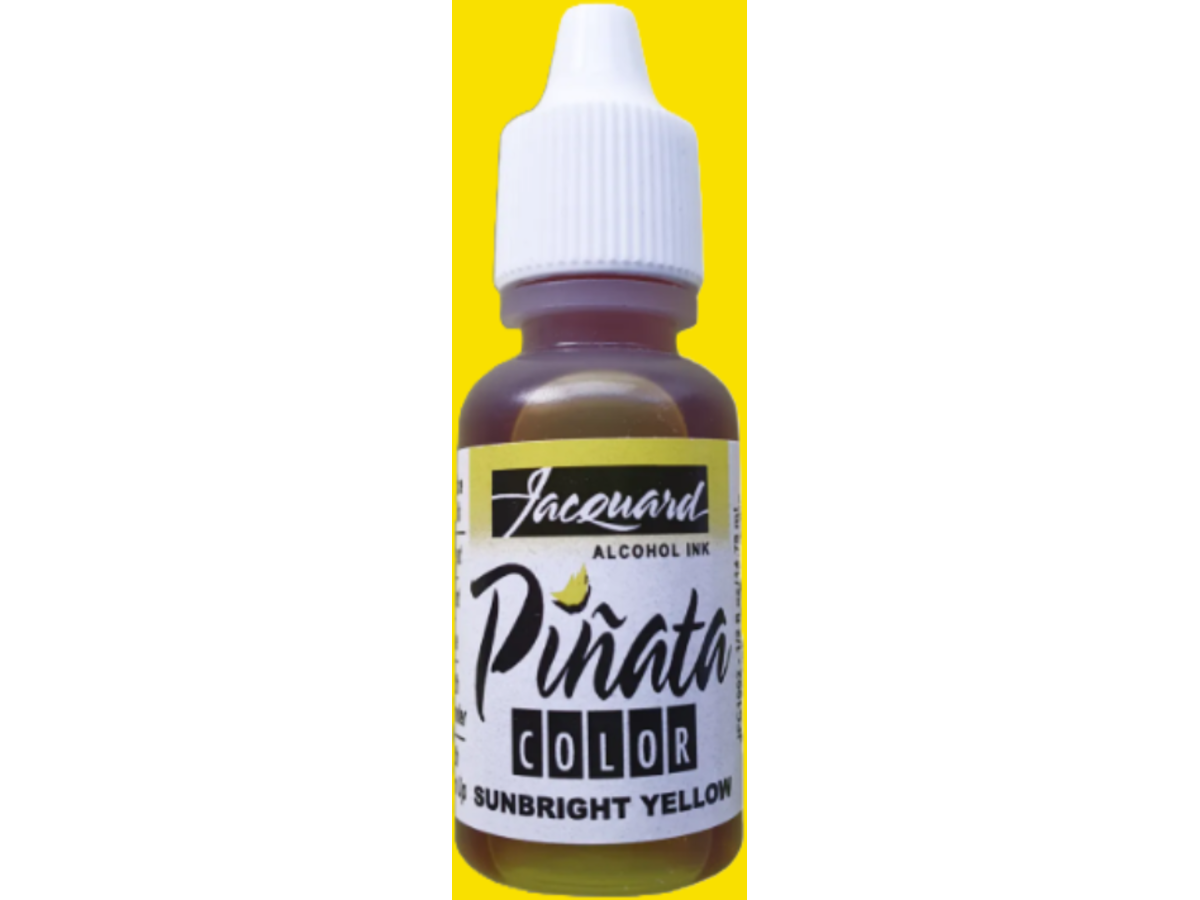 JACQUARD PINATA ALCOHOL INK 14ML SUNBRIGHT YELLOW 002 1