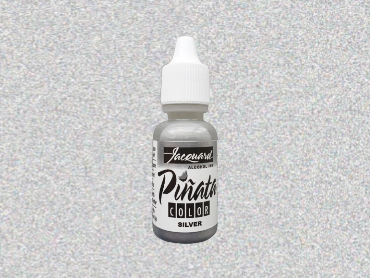 JACQUARD PINATA ALCOHOL INK 14ML SILVER 033 1
