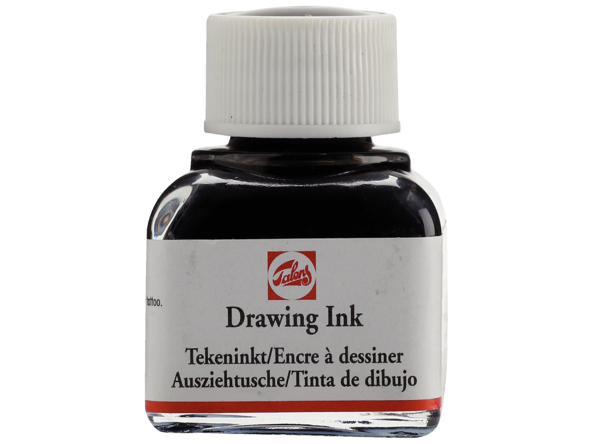 TALENS TEKENINKT 11ML ZWART 1