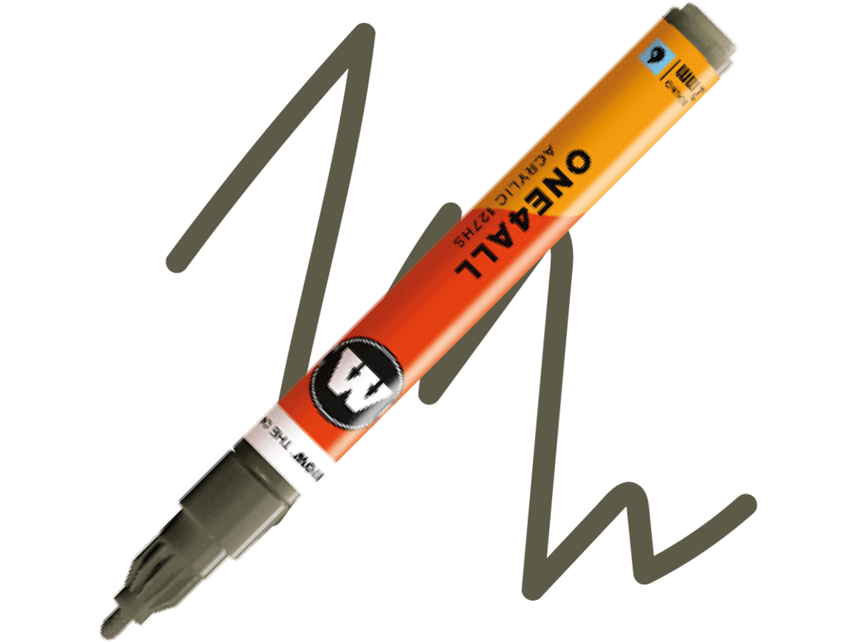 MOLOTOW ONE4ALL MARKER 127HS 260 2MM MARKER STONE GREY DARK 1