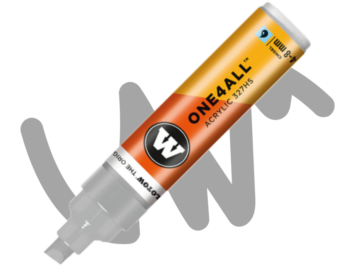 MOLOTOW ONE4ALL MARKER 327HS 237 4-8MM GREY BLUE LIGHT 1