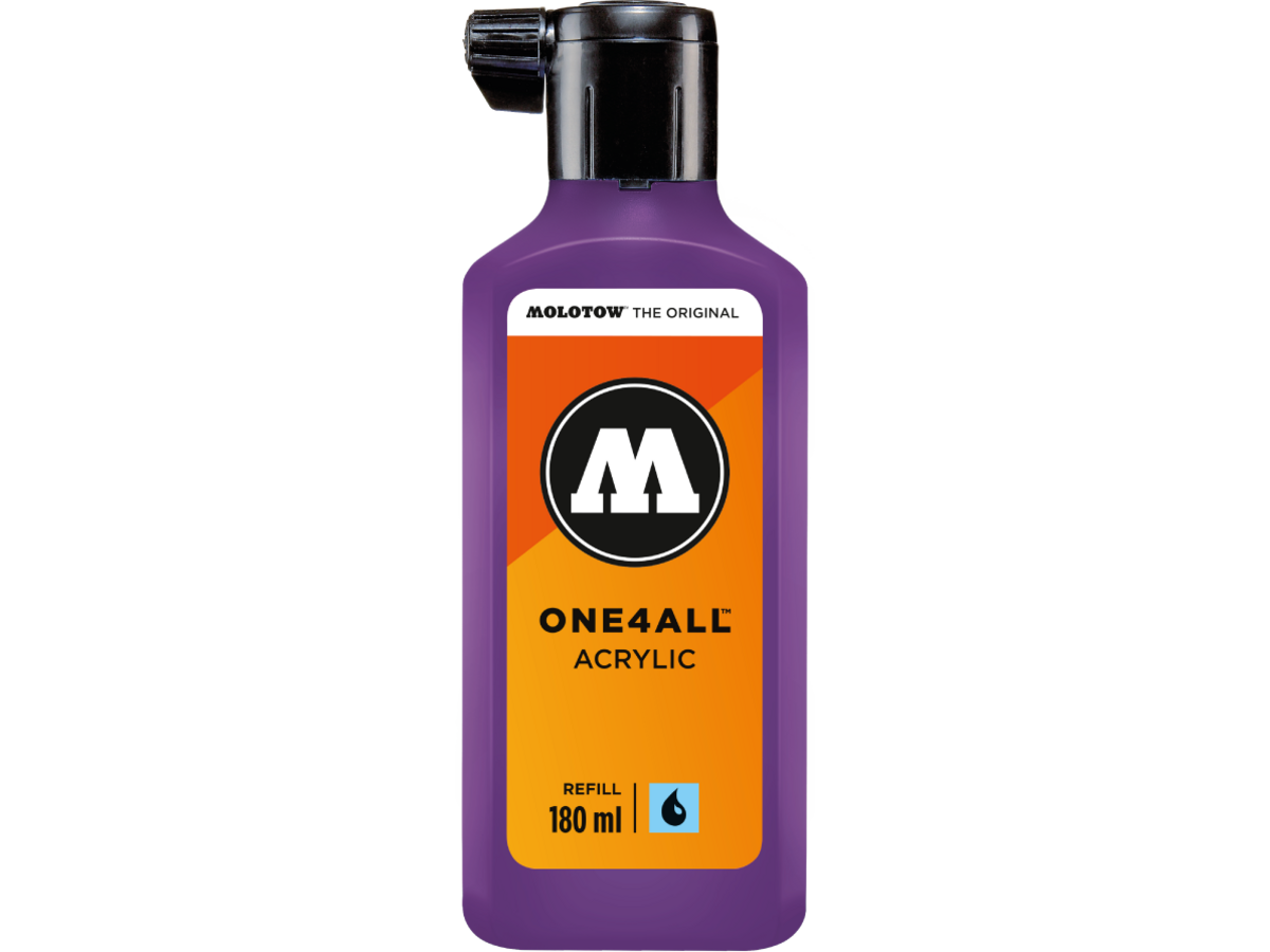 MOLOTOW ONE4ALL REFILL 180ML 042 VIOLET HD 1