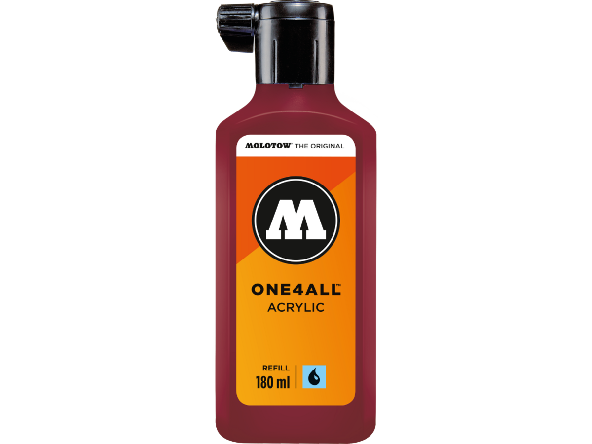 MOLOTOW ONE4ALL REFILL 180ML 086 BURGUNDY 1
