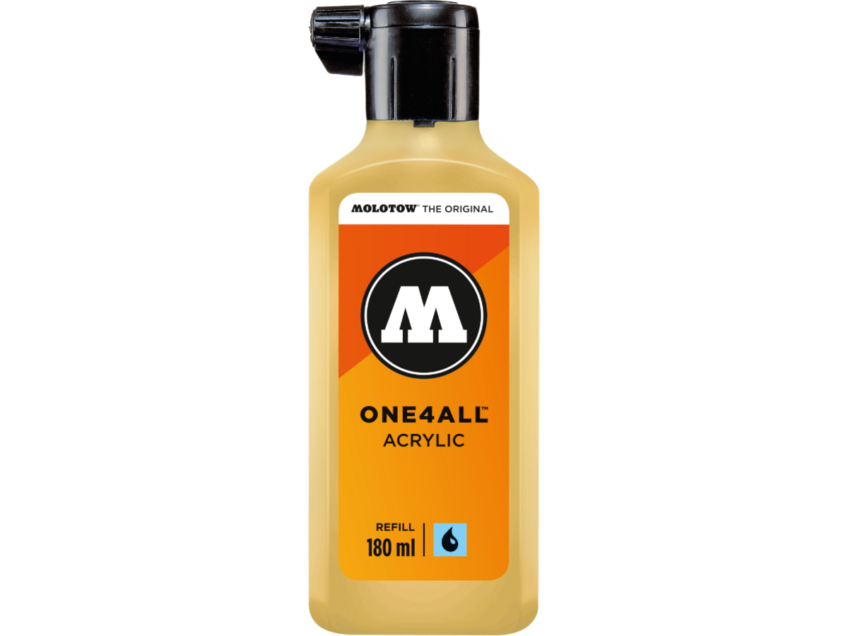 MOLOTOW ONE4ALL REFILL 180ML 115 VANILLA PASTEL 1