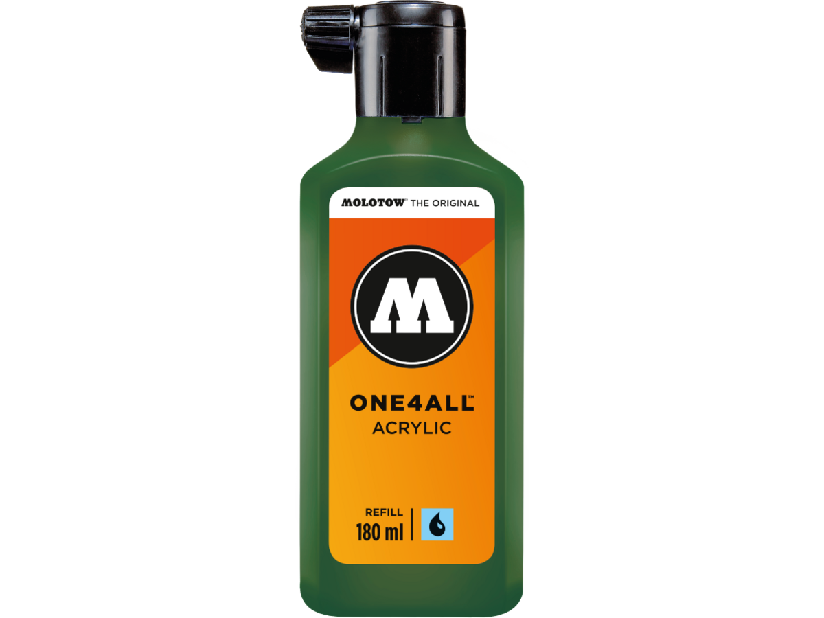 MOLOTOW ONE4ALL REFILL 180ML 145 FUTURE GREEN 1