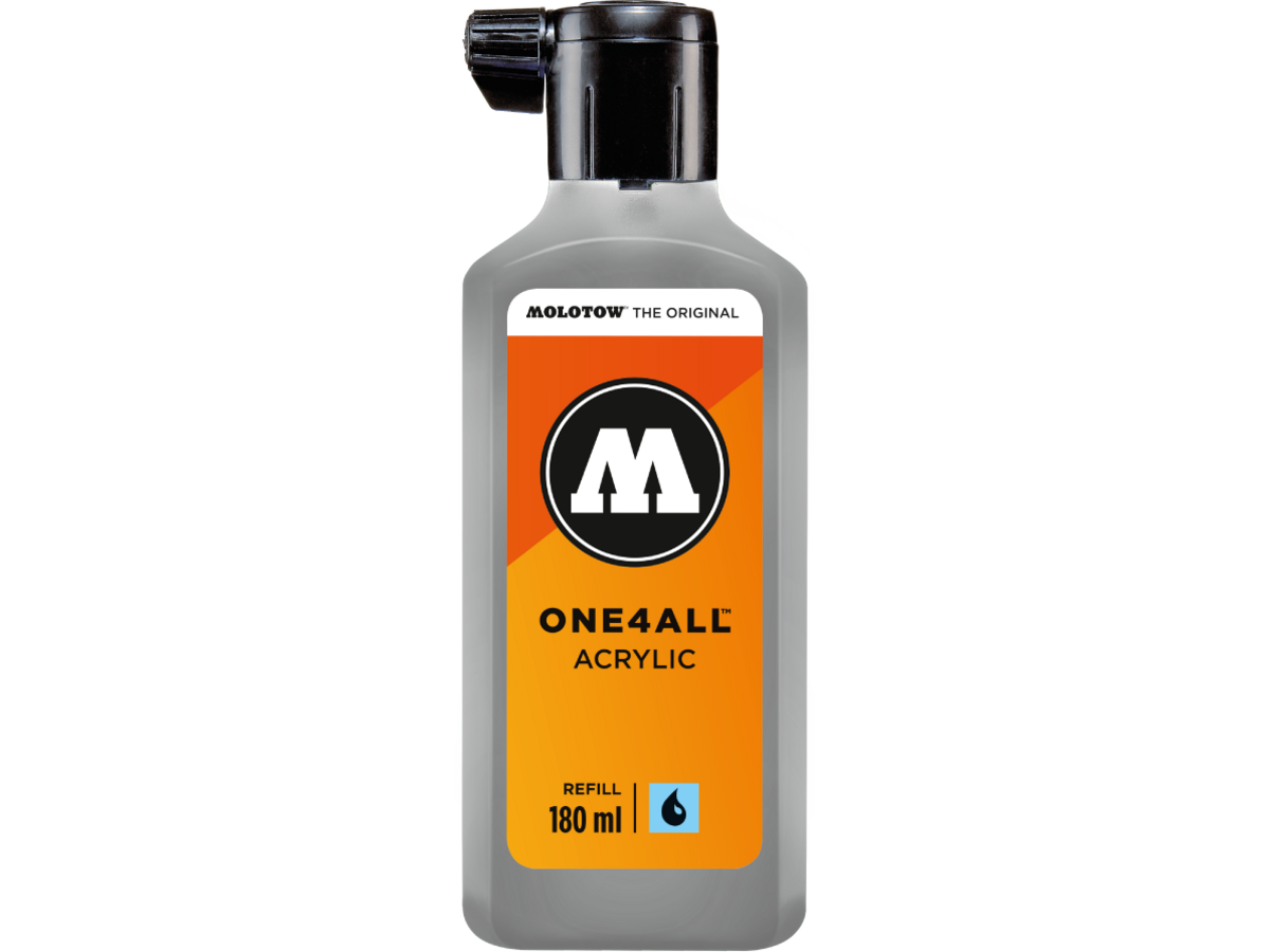 MOLOTOW ONE4ALL REFILL 180ML 203 COOL GREY PASTEL 1