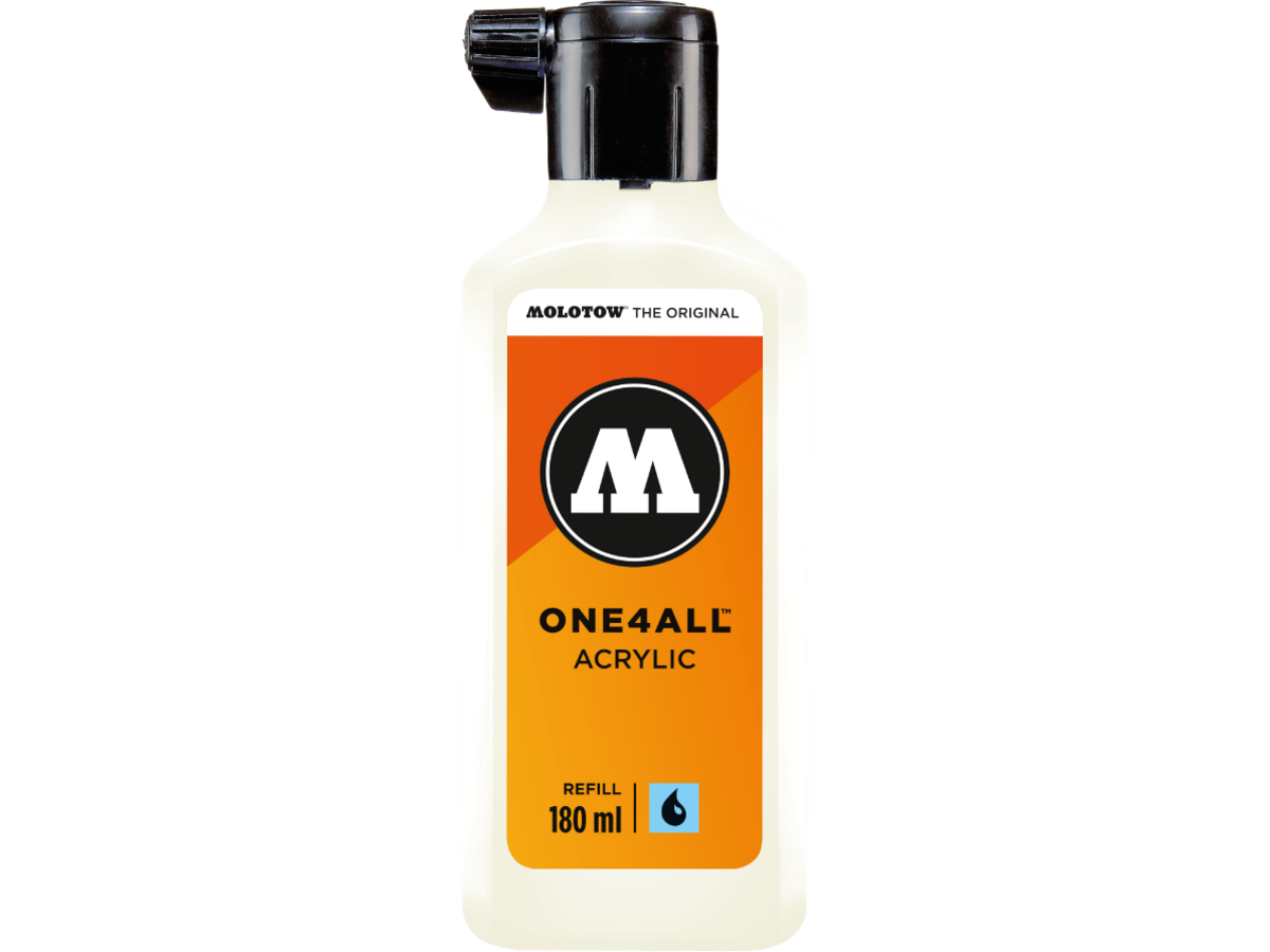 MOLOTOW ONE4ALL REFILL 180ML 229 NATURAL WHITE 1