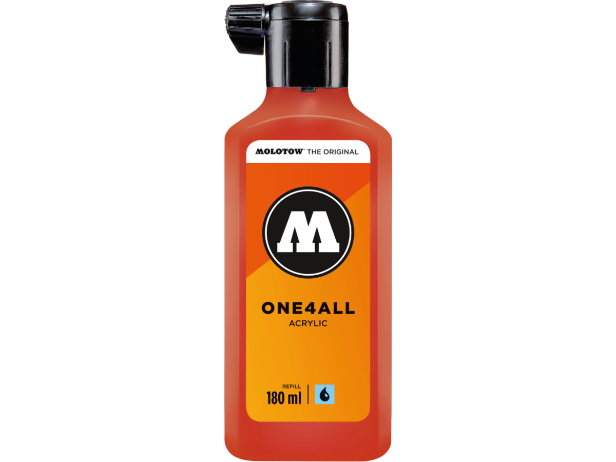 MOLOTOW ONE4ALL REFILL 180ML 242 VERMILION 1