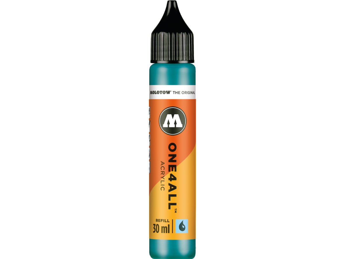 MOLOTOW ONE4ALL REFILL 30ML 206 LAGOON BLUE 1