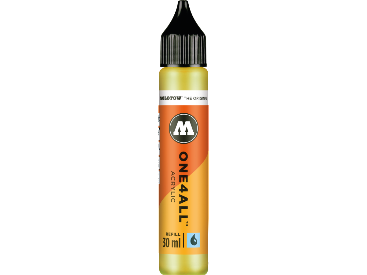 MOLOTOW ONE4ALL REFILL 30ML 220 NEON YELLOW FLUOR 1