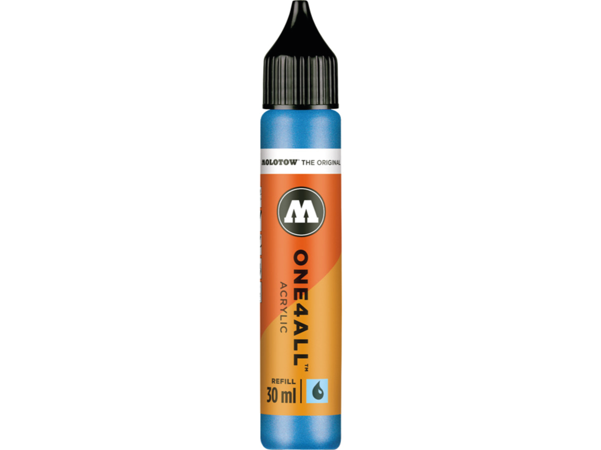 MOLOTOW ONE4ALL REFILL 30ML 224 METALLIC BLUE 1