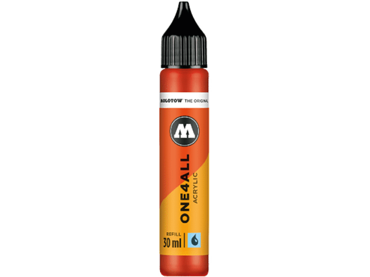 MOLOTOW ONE4ALL REFILL 30ML 245 RASPBERRY RED 1