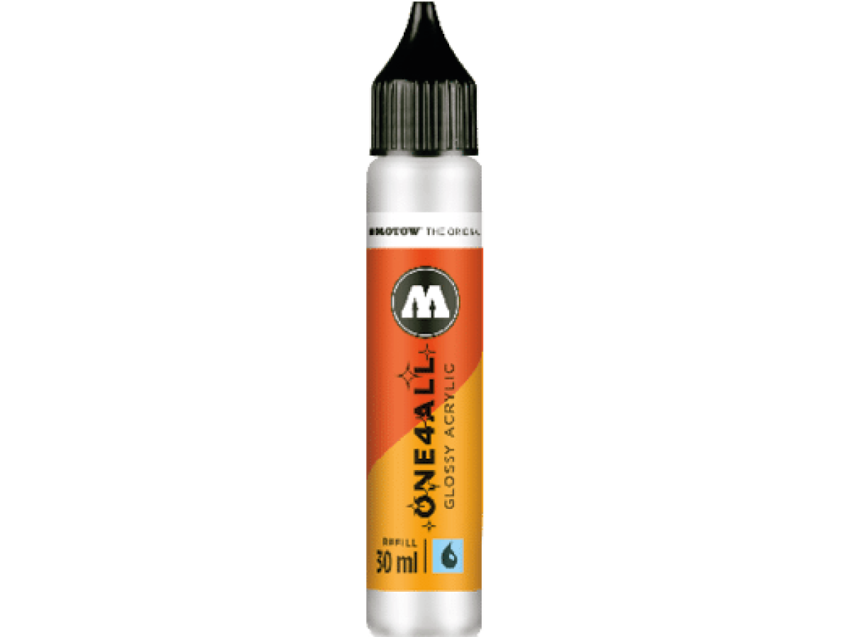 MOLOTOW ONE4ALL REFILL 30ML 251 GLOSSY WHITE 1