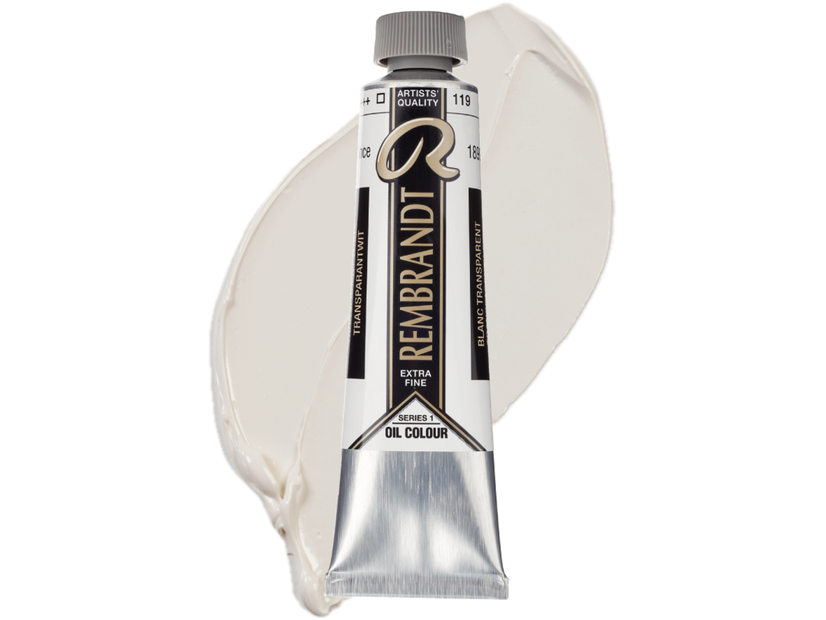 TALENS REMBRANDT ÖLFARBE 40ML TRANSPARENTWEIß 119 1