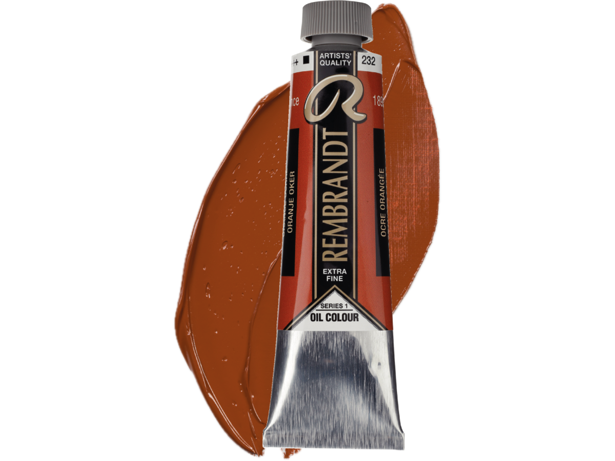 TALENS REMBRANDT ÖLFARBE 40ML ORANGER OCKER 232 1