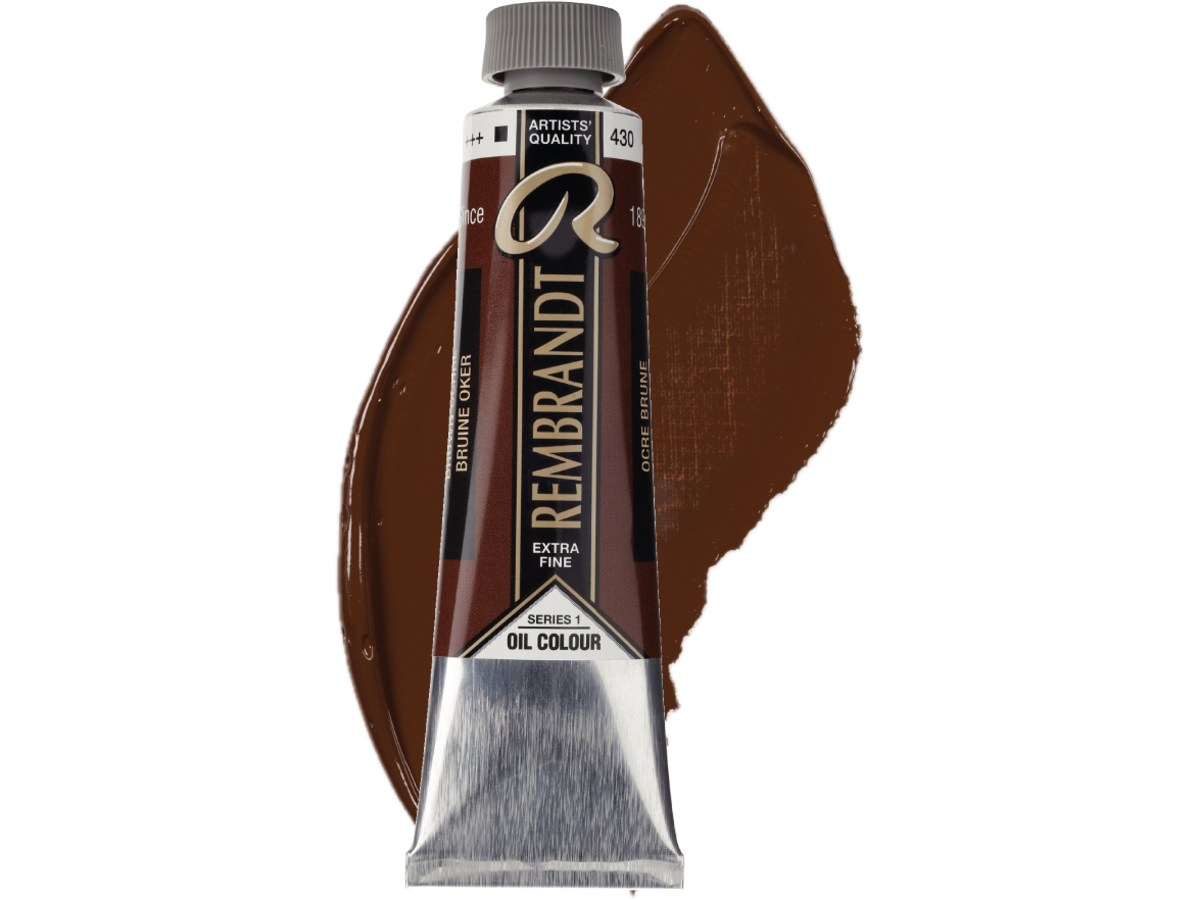 TALENS REMBRANDT ÖLFARBE 40ML BRAUNER OCKER 430 1
