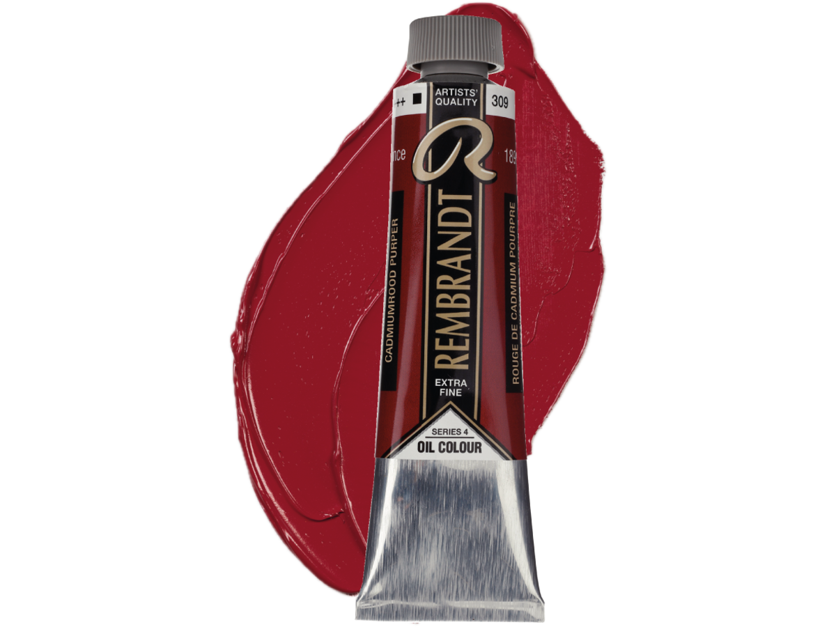 TALENS REMBRANDT ÖLFARBE 40ML KADMIUMROT PURPUR 309 1