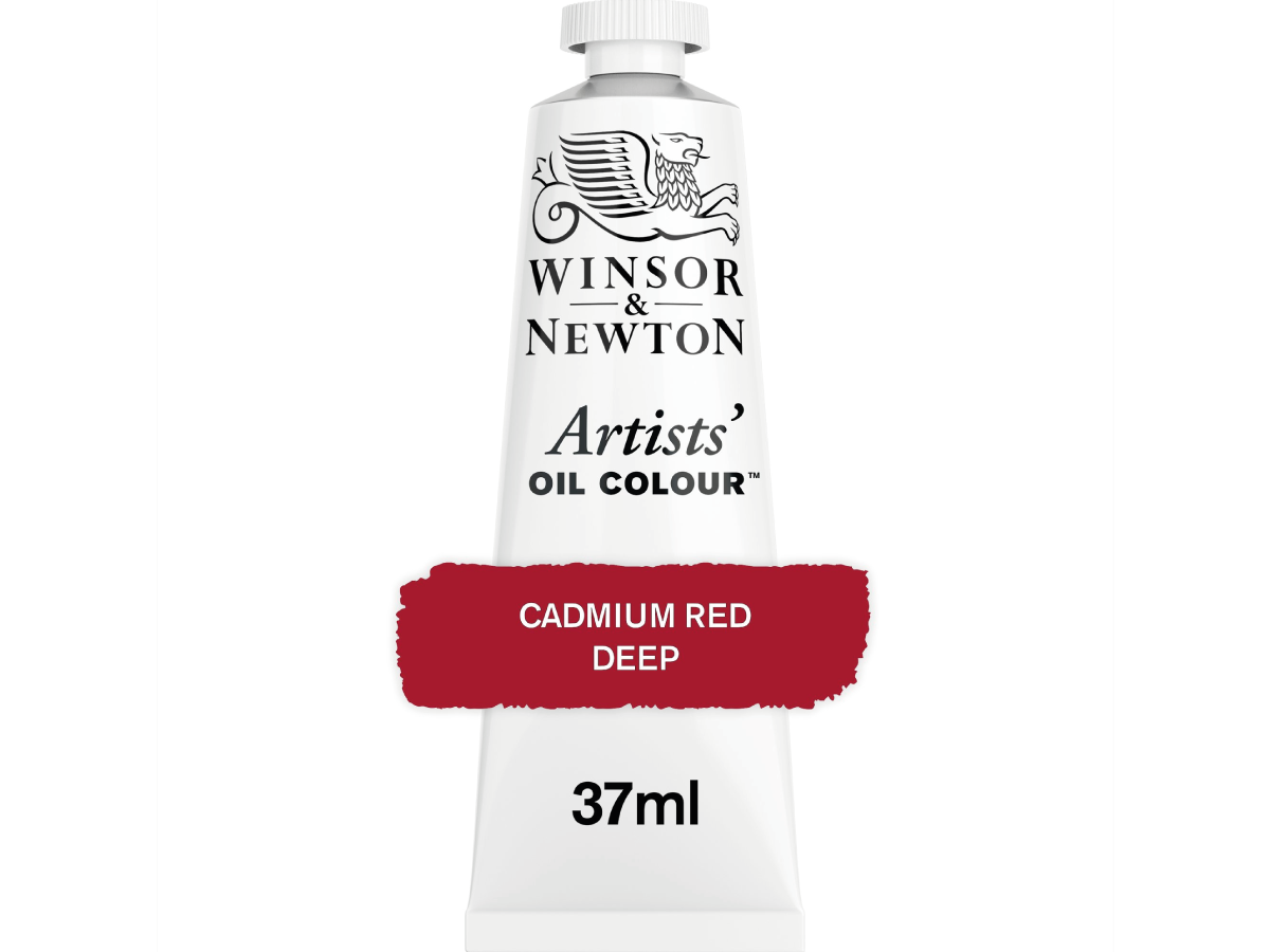 WINSOR & NEWTON ARTISTS ÖLFARBE 37ML 097 KADMIUMROT DUNKEL FARBTON 1