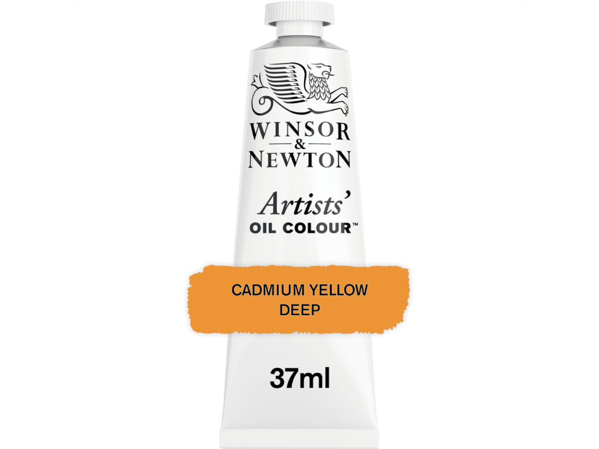 WINSOR & NEWTON ARTISTS ÖLFARBE 37ML 111 KADMIUMGELB DUNKEL FARBTON 1