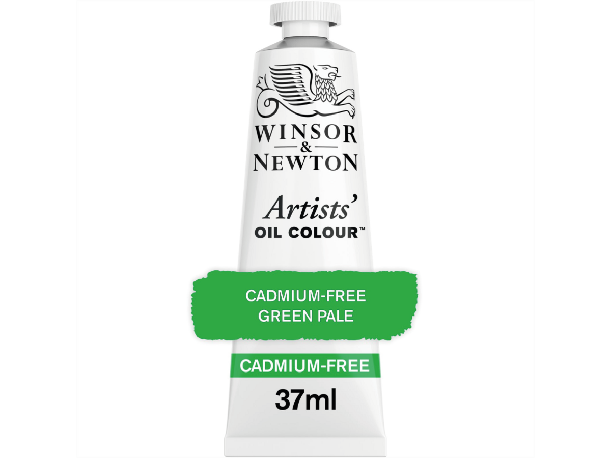 WINSOR & NEWTON ARTISTS ÖLFARBE 37ML S4 897 CADMIUM-FREE GREEN PALE 1