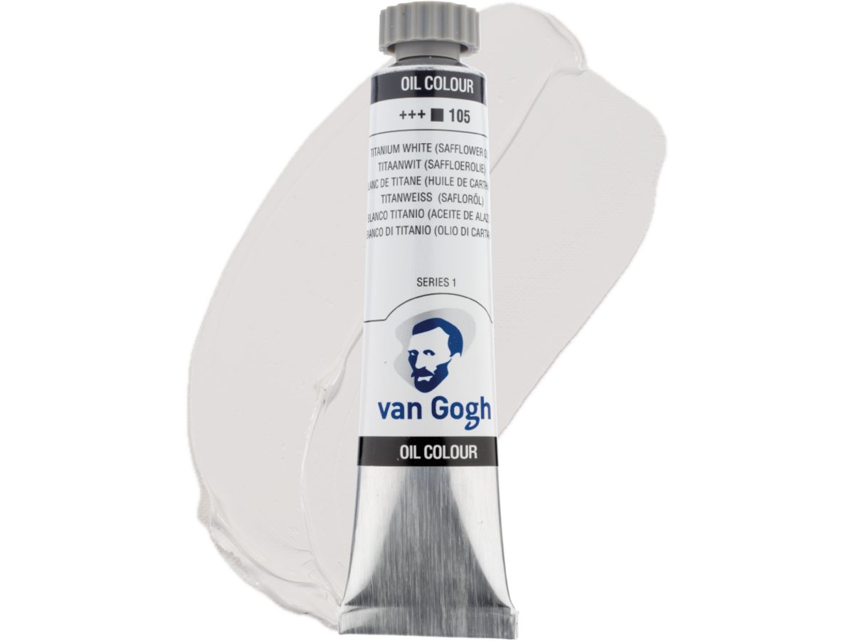 TALENS VAN GOGH ÖLFARBE 20ML S1 TITANWEISS 105 1