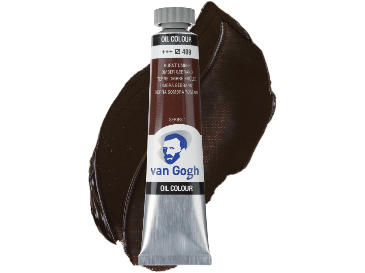 TALENS VAN GOGH ÖLFARBE 20ML S1 UMBRA GEBRANNT 409 1