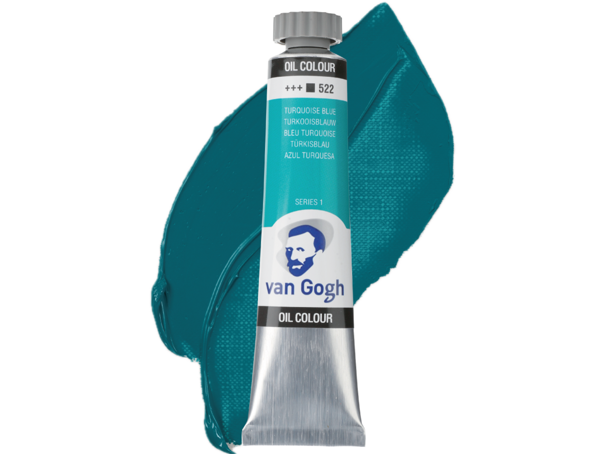 TALENS VAN GOGH ÖLFARBE 20ML S1 TÜRKISBLAU 522 1