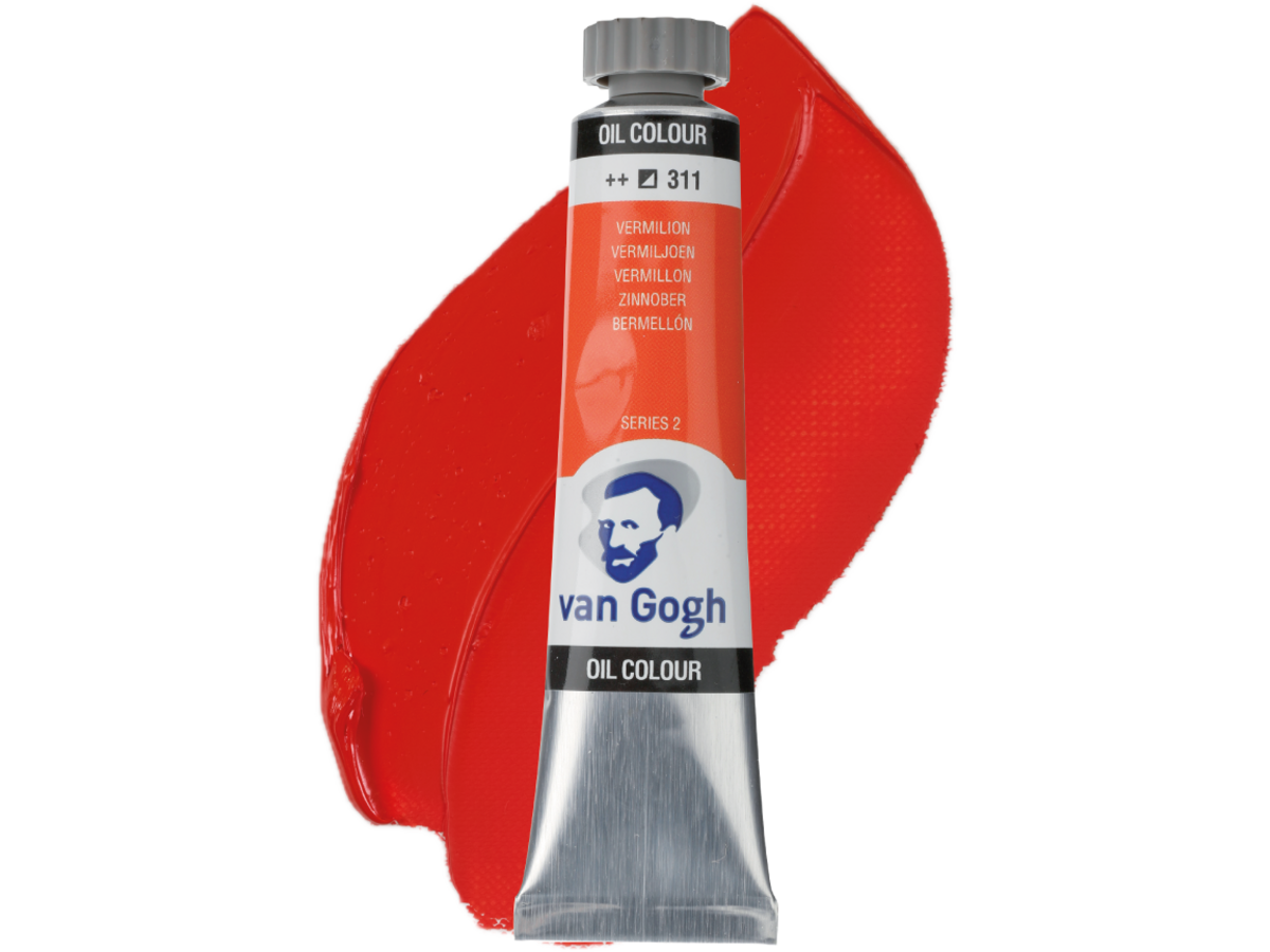 TALENS VAN GOGH ÖLFARBE 20ML S2 ZINNOBER 311 1