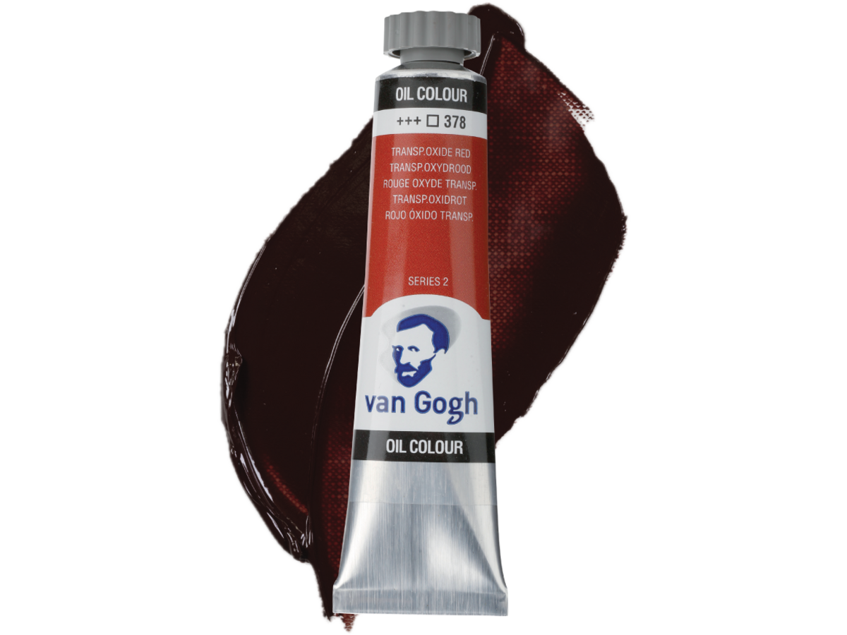 TALENS VAN GOGH ÖLFARBE 20ML S2 TRANSPARENTOXIDROT 378 1