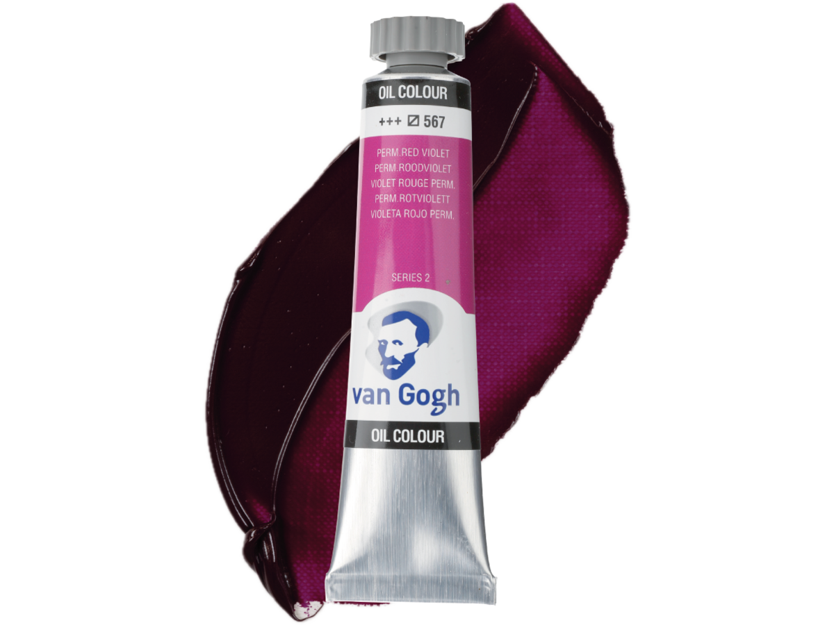 TALENS VAN GOGH ÖLFARBE 20ML S2 PERMANENTROTVIOLETT 567 1