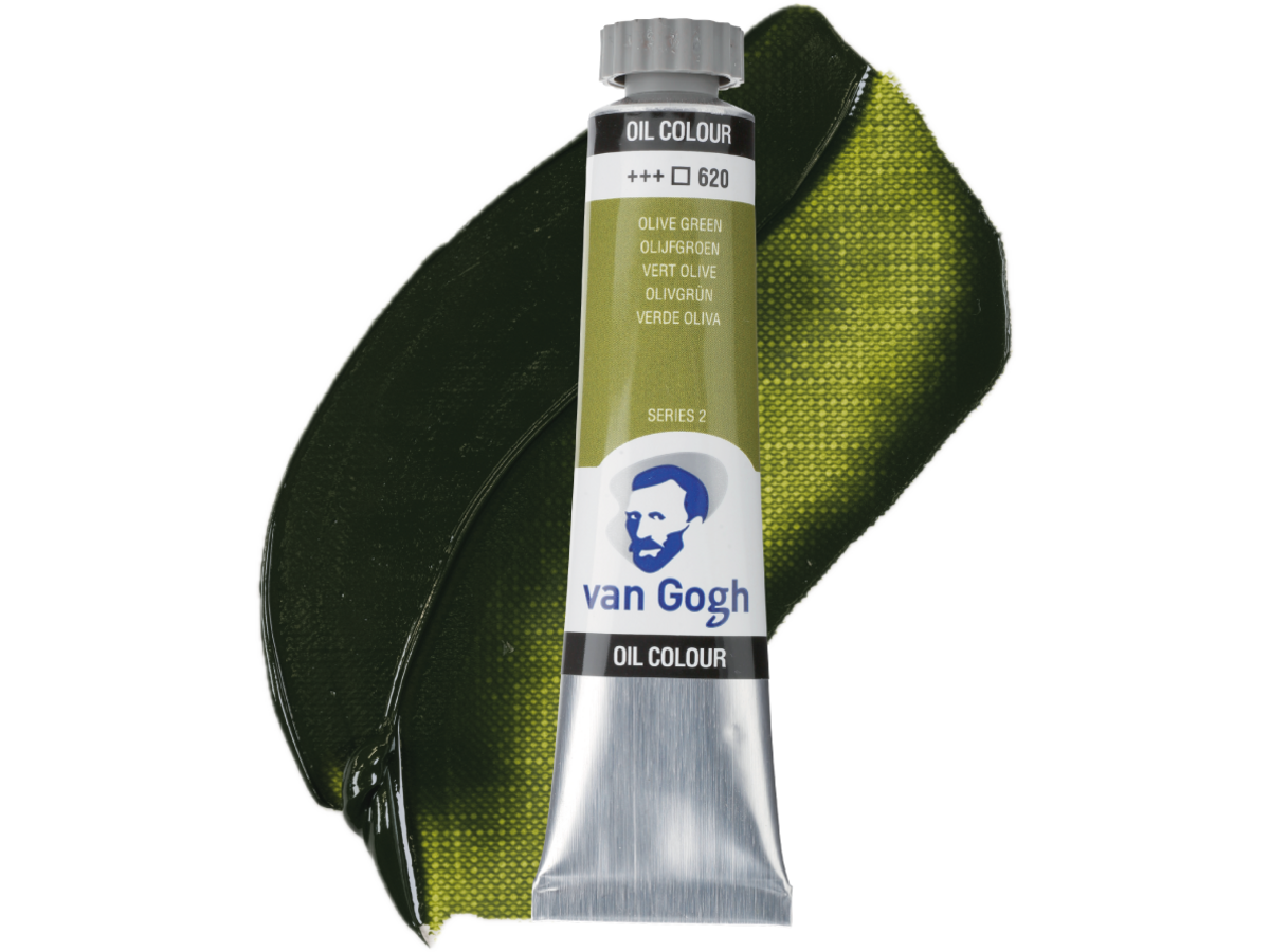TALENS VAN GOGH ÖLFARBE 20ML S2 OLIVGRÜN 620 1