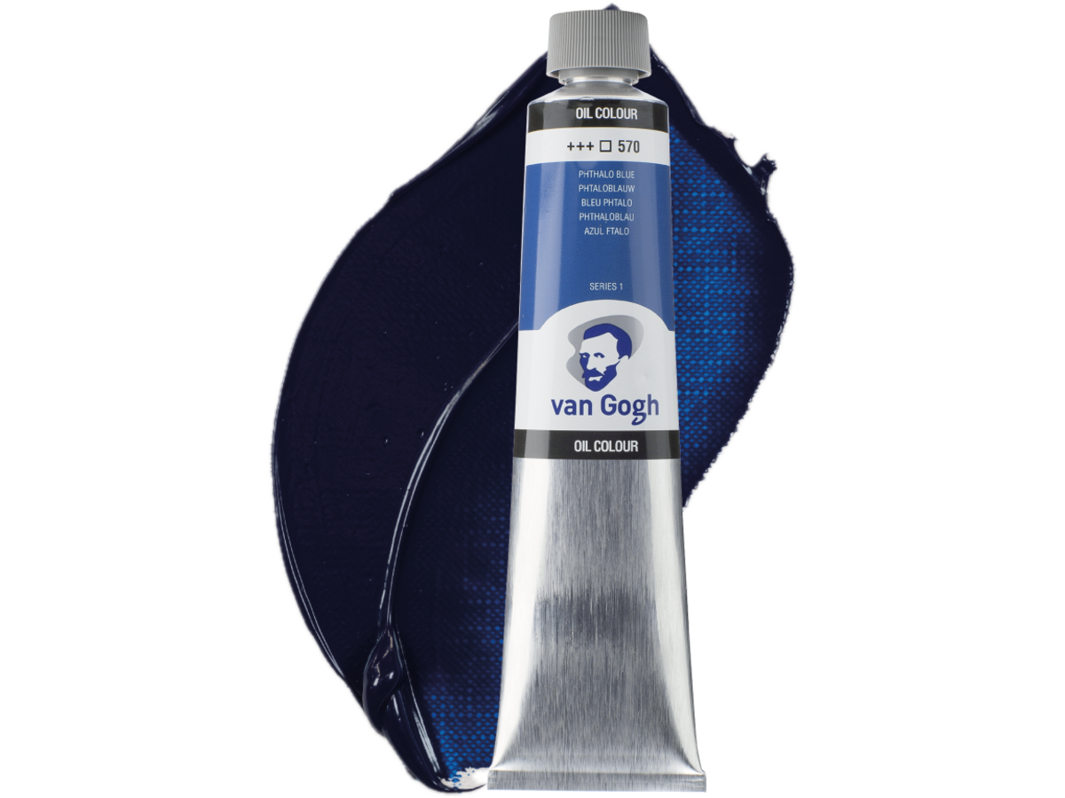 TALENS VAN GOGH ÖLFARBE 200ML PHTHALOBLAU 570 1